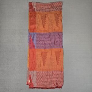 Amano Sol Baby Alpaca Silk Blend Lightweight Abstract Colorful Rectangular Scarf